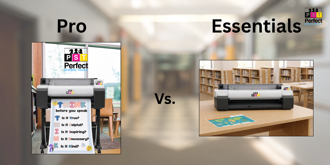 Poster Maker Pro and Poster Maker Essentials Comparison - Perfect School Tools