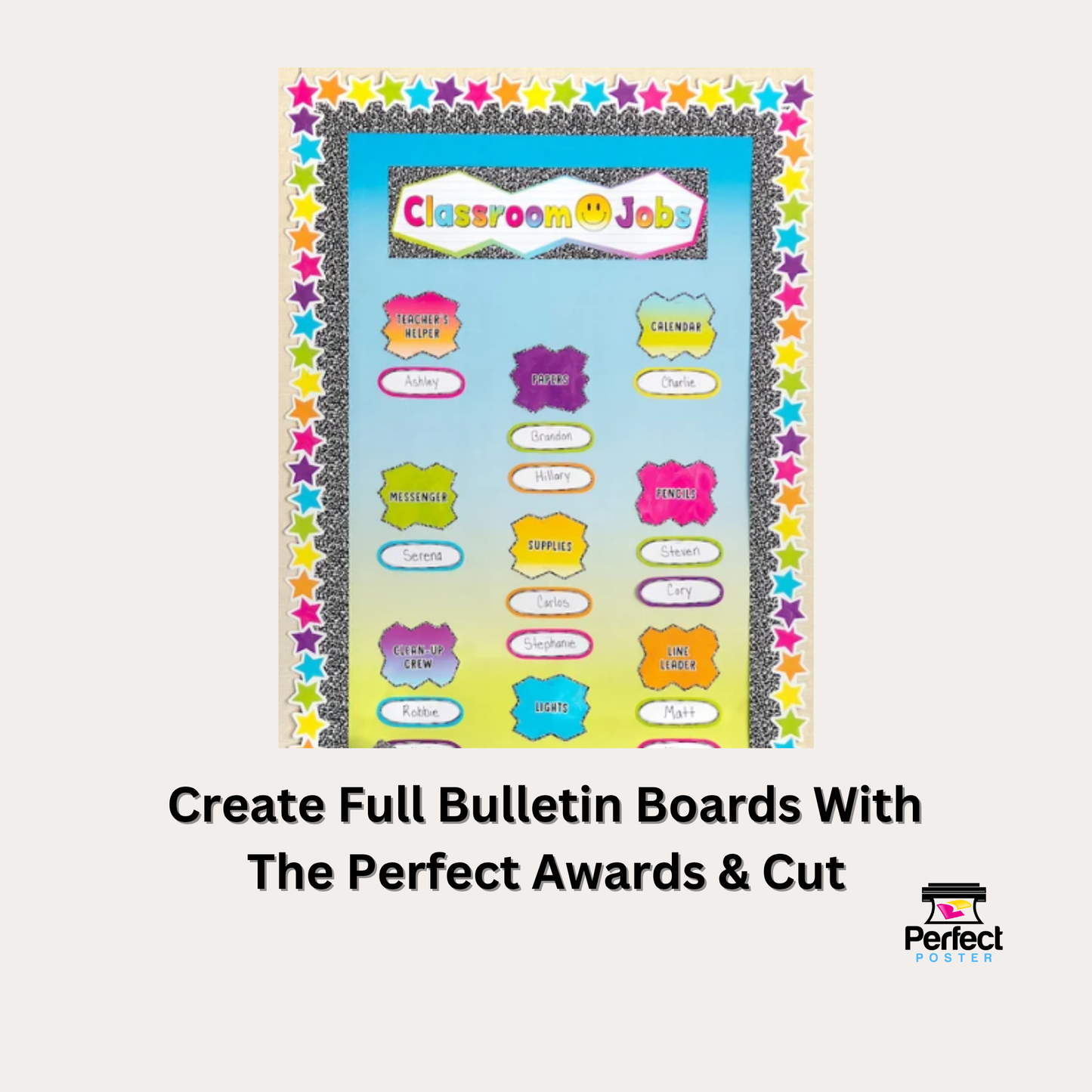 School Bulletin Board - Awards Maker - Die Cut Machine - Awards & Cut