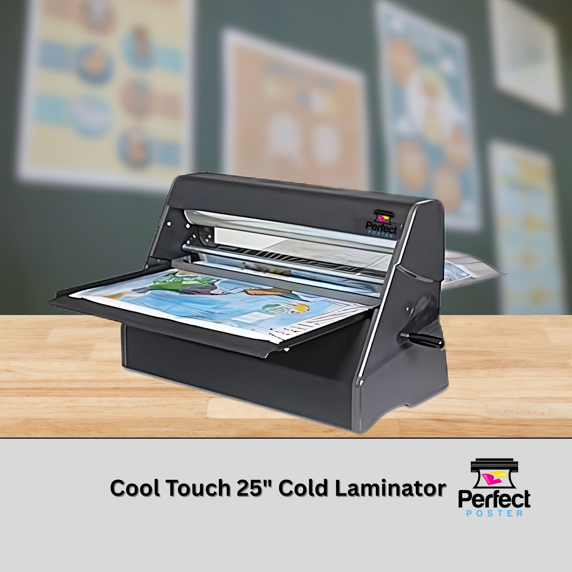 Cold Laminator - Schools Posters -  Cool Touch - XM2500 - Xyron Pro - CoolLam - Poster Laminator - ecool - Cool Lam - PSECool