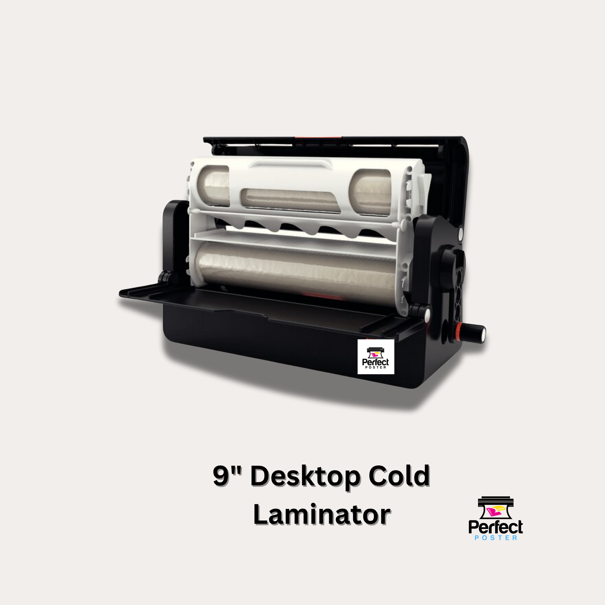 Cool Touch - 9" Desktop Cold Laminator - Desktop Laminator - CoolLam - compatible - cold lamination - ecool - PSE Cool