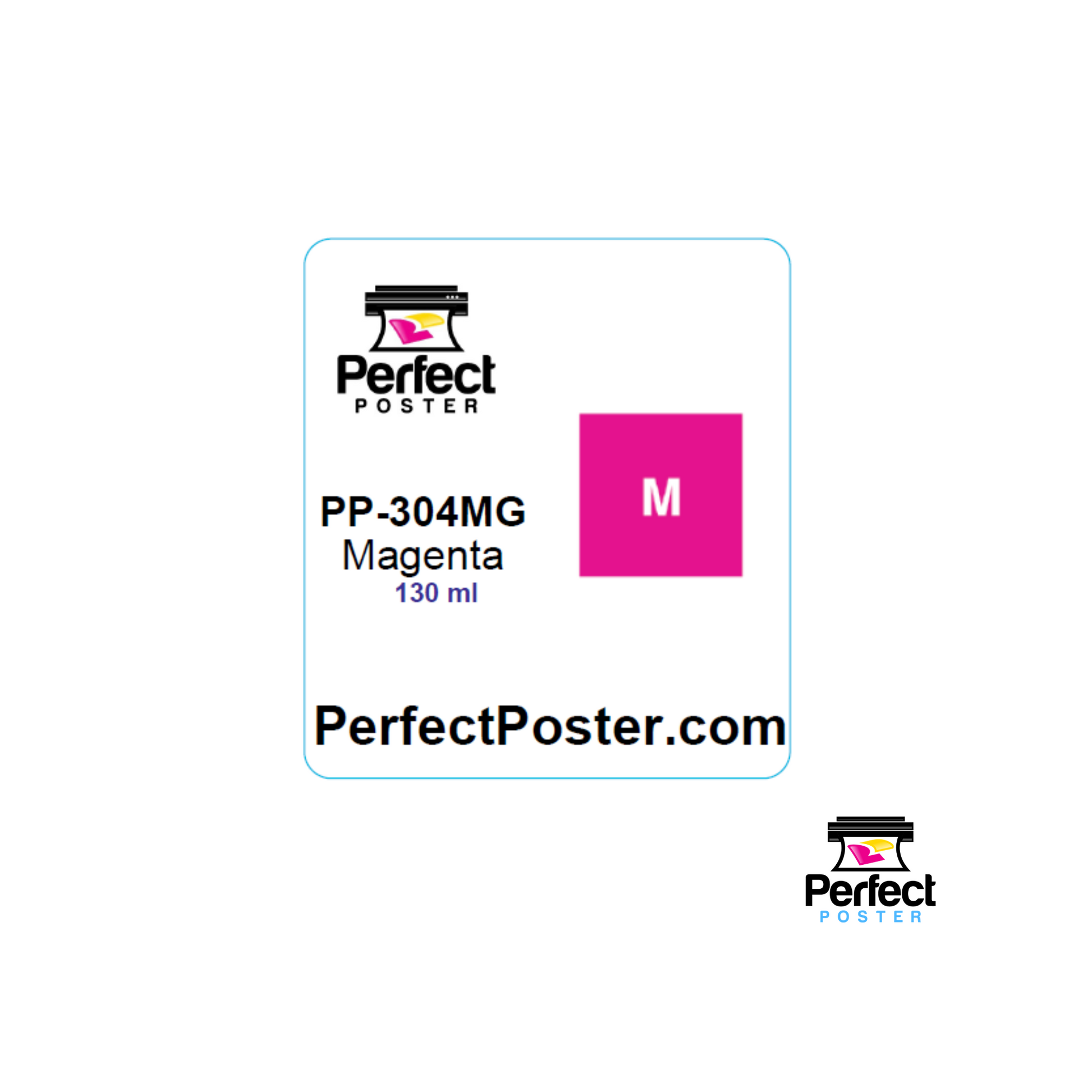 Poster Maker Supplies - Magenta Ink - PSS Poster Maker Ink - LOD 1.0 Ink - CP-304MG