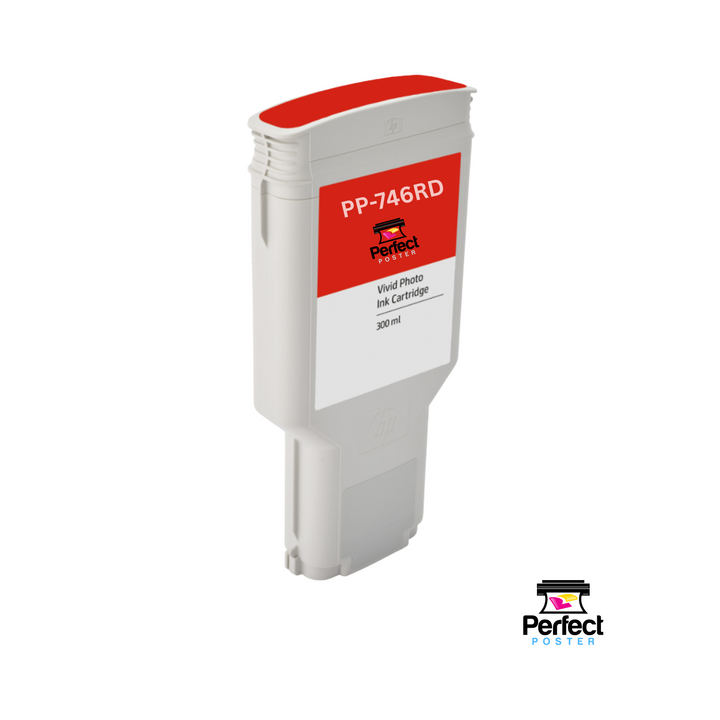 Poster Printer Supplies – Red Ink Cartridge for Poster Makers – Poster Studio Express – Compatible – Z6 Series