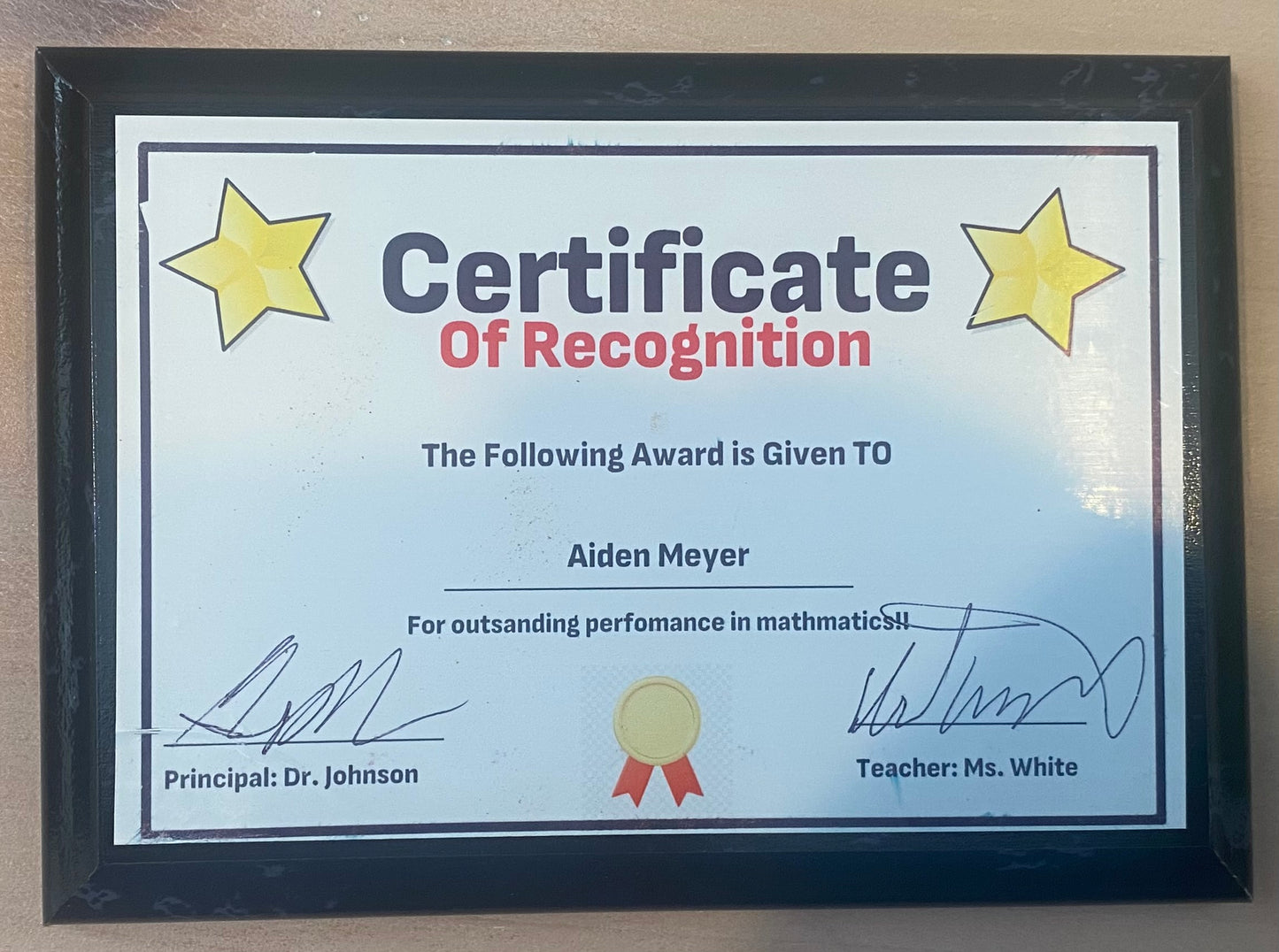 Awards Maker System - Award Plaque - Recognizer - Awards Maker for Schools
