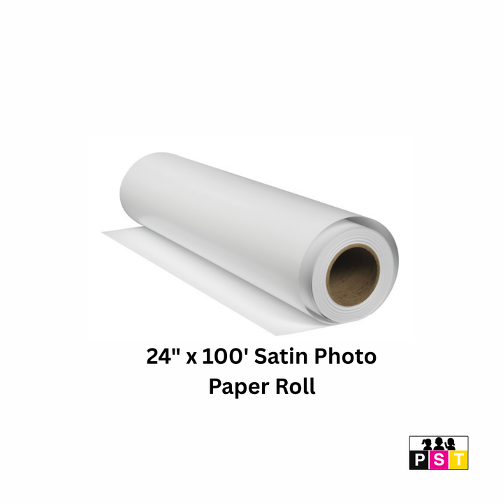 Satin Photo Poster Printer Paper 24" x 100'