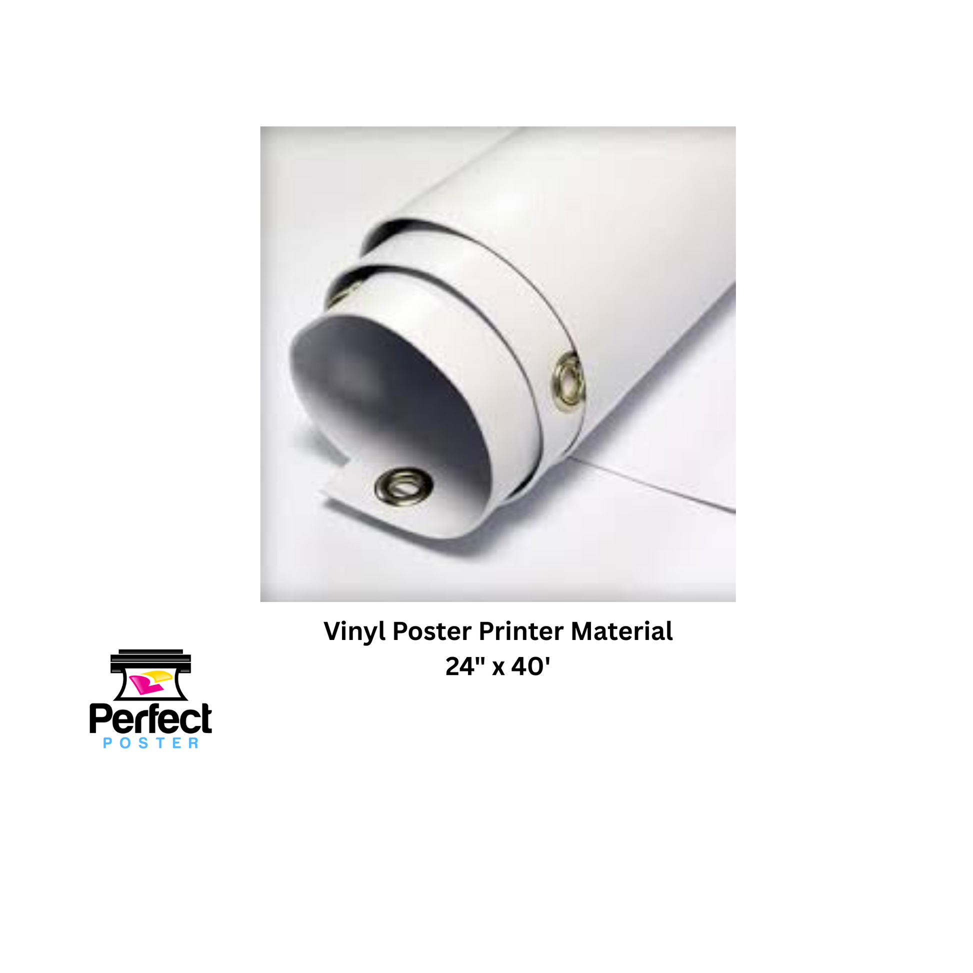 Poster Maker Supplies -  Poster Printer - Vinyl Poster - Printer Roll - banners for schools
